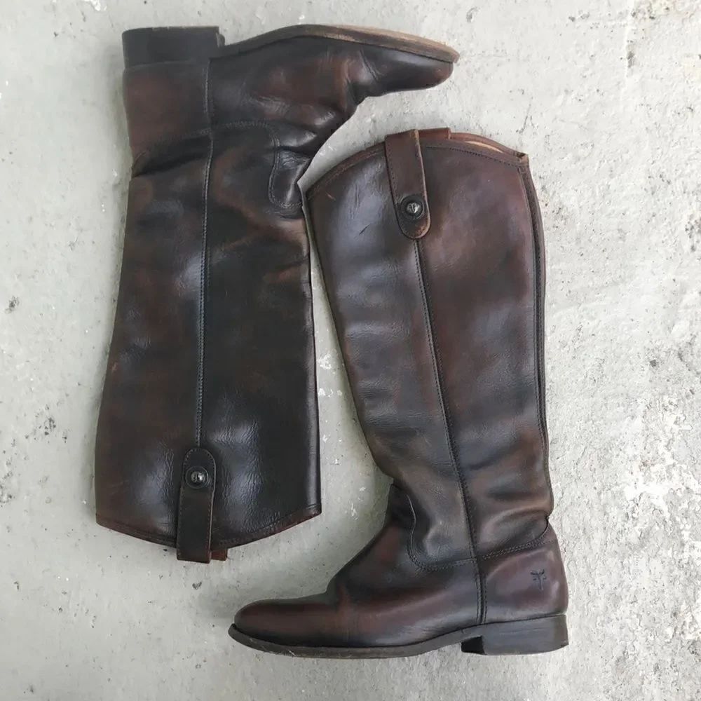 Frye Melissa button boots